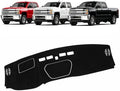 KUST Black Dash Cover for 19-25 Chevy Silverado 1500 2500HD 3500HD/19-23 GMC by KUST