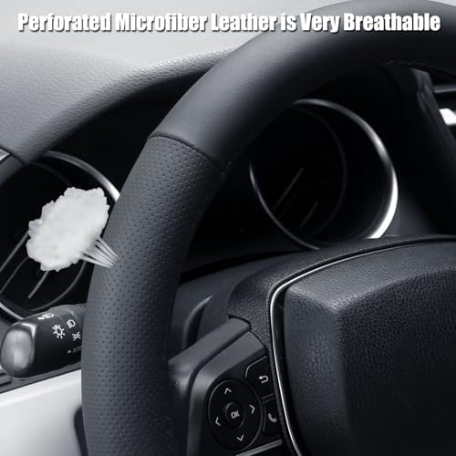 Steering Wheel Cover 14.5"-15", Heavy-Duty, Non-Folding Packaging - Image 4