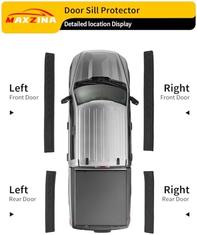 Door Sill Protector for 2022-2025 2026 Ford Maverick Accessories - Image 6