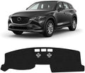 KUST Black Dash Cover for 2017-2025 Mazda CX-5 CX5 Polyester Dashboard Cover by KUST