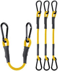 8 Pack 24" Heavy Duty Bungee Cords by LuckyStraps
