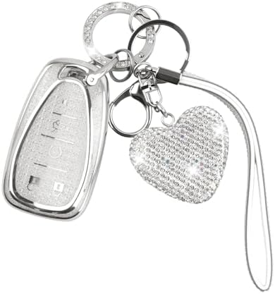 Compatible with Chevy Key Fob Cover, TPU Car Key Cover & Heart-shaped by Unknown