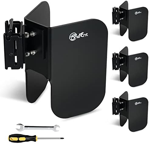 4 Pack E-Track Wheel Chock for E-Track System, Motorcycle Wheel chock by Onesnt