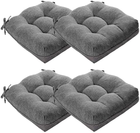 MAGIC ELEPHANT Chair Cushions for Dining Chair, Shredded Memory Foam Kitchen by Magicelephant