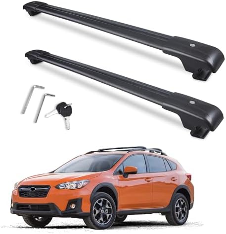 Autekcomma Max Loading 260lb Heavy Duty Lockable Roof Rack Cross Bars by Autekcomma