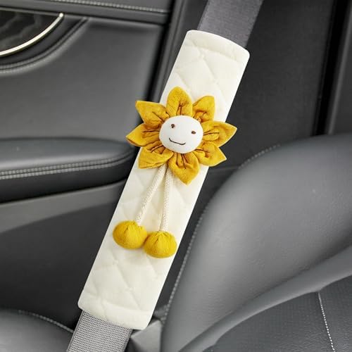 Amooca 2 Pack Seat Belt Covers Soft Shoulder Pad - Image 3