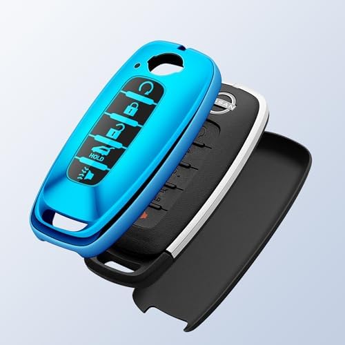 for Nissan Key Fob Cover 2026 2025 2024 2023 Car Key Case 5 Buttons Rogue - Image 4