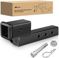 Nilight Trailer Hitch Extension 2 Inch Rise or Drop Extend 5" 7" 9" Length by Nilight