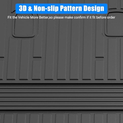 Trunk Mat for Pathfinder 2022-2024, MERXENG Car Trunk Protector All-Weather - Image 4