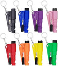 8 Pcs Car Window Breaker Tool Keychain, 3 in 1 Glass Breaker Seatbelt Cutter by ALLPRODUCTS