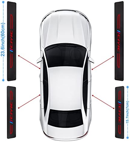 Door Sill Protector Compatible fit Honda Civic Accessories, Door Sill Guard - Image 6