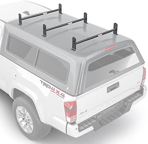 Model DX36 Universal Pickup Truck Cap & Topper 3 Bar Ladder Roof Van Rack by AA-Racks