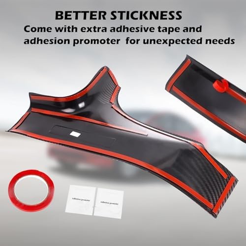 Door Sill Protector for Tesla Model 3, 4 Pieces Door Entry Protectors Strips - Image 5