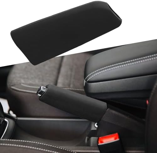 Car Handbrake Cover Gear Shift Knob Cover, Auto Comfortable Grip Handbrake Cover by Middrivr