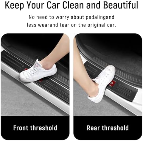 4PCS Door Sill Protector for Honda CRV 2026 2025 2024 2023 Hybrid Accessories - Image 4