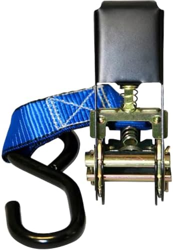 Everest Premium Ratchet Tie Down – 1 PK – 1 IN – 6 FT – 300 LBS Working Load – - Image 4