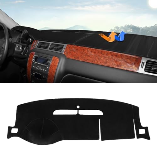 Autorder Dashboard Cover Mat for 2007-2014 Chevrolet Tahoe Suburban/GMC Yukon by Autorder