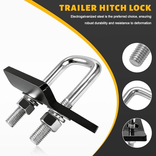 Hitch Tightener, Heavy Duty Anti-Rattle Lock Down Clamp - Image 3