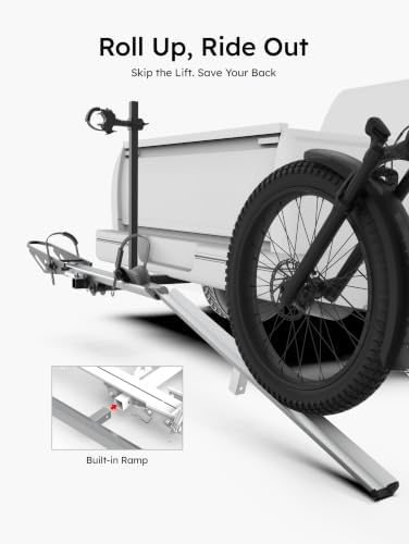 Young Hitch Mount Single Bike Rack - Image 3