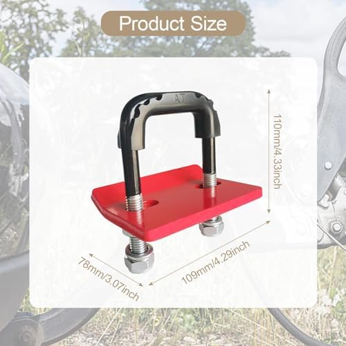 harayaa Hitch Tightener Anti Rattle Clamp Heavy Duty Hitch Stabilizer Avoid - Image 4