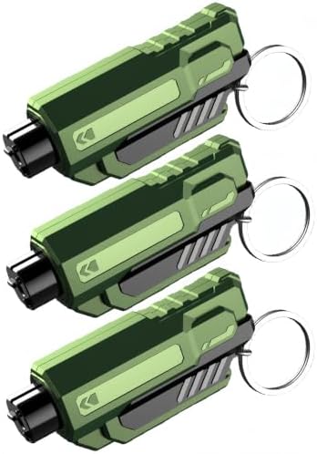 Window Breaker and Seatbelt Cutter Keychain, 2 in 1 Car Safety Hammer Glass by Unknown
