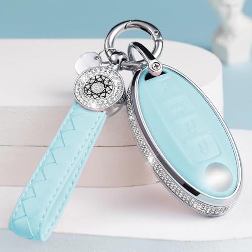 for Nissan Key Fob Cover with Keychain - Image 2