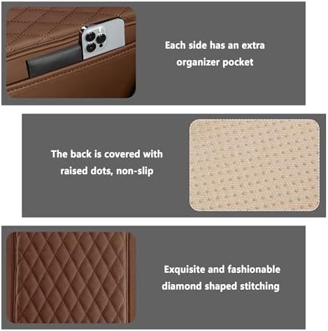 Stacool Upgraded Car Center Console Cover, Microfiber Leather Car Armrest Cover - Image 3