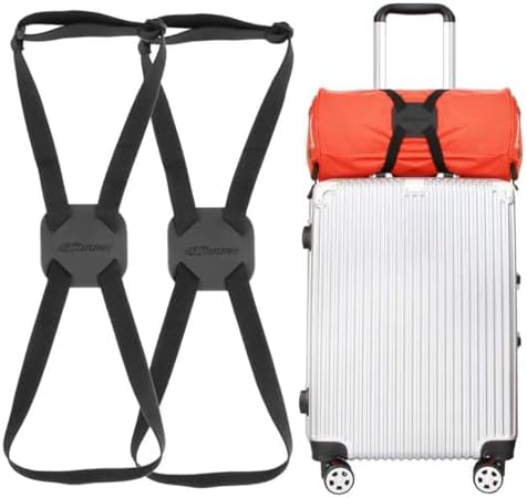 GUANJUNX Luggage Straps for suitcases, Bag Bungees Travel Accessories Belt by GUANJUNX