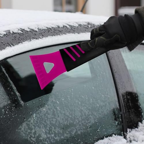 Mini Ice Scrapers for Car Windshield Plastic Frost Ice Snow Removal Tool Bulk - Image 2
