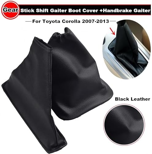 Shift & Handbrake Boots for Toyota Corolla 2007-2013 Manual - Image 2