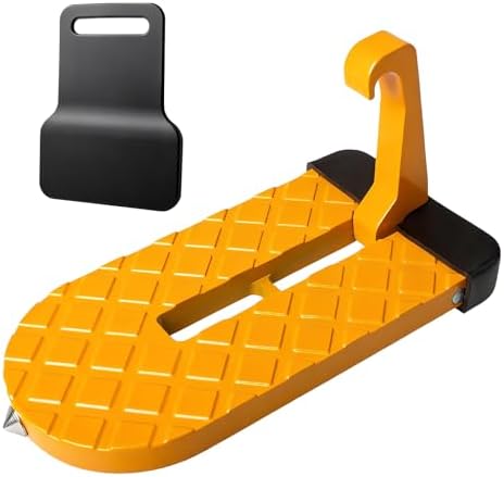 Car Door Step for Car Roof Access, Foldable Non-Slip Ascent Latch Pedal Rack by Unknown