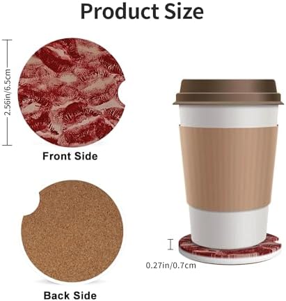 Car Coasters for Cup Holder 2 Pack - Image 3