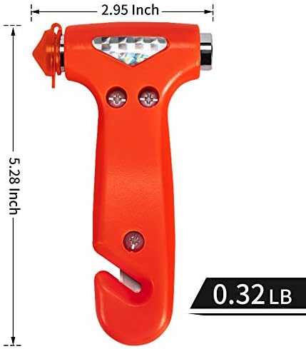 MOTORBUDDY 4-Pack Car Safety Hammer, Auto Emergency Escape Hammer - Image 2
