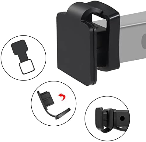 Trailer Hitch Tube Cover 1.25'' Rubber Plug Cap Insert 1 1/4 inch Heavy Duty - Image 2
