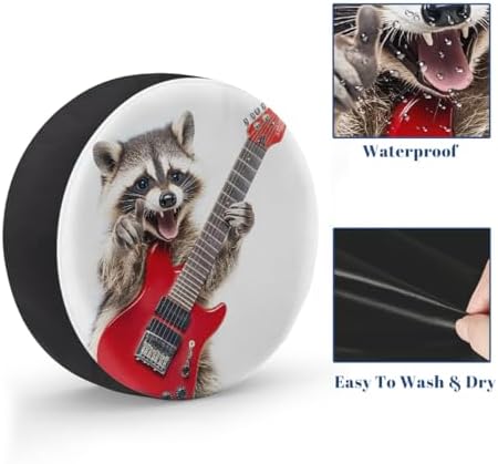 Raccoon Spare Tire Cover Waterproof Dust-Proof Spare Wheel Covers - Image 4