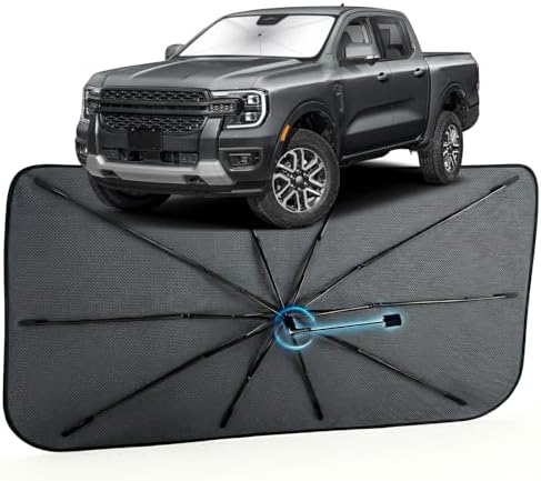 Car Windshield Sun Shade Umbrella by MakeLifeBetter