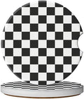 2 Pack Car Coasters for Cup Holders, Cute Car Accessories Interior by YeeCASE