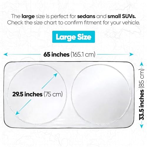 FORTEM Windshield Sun Shade - Image 3