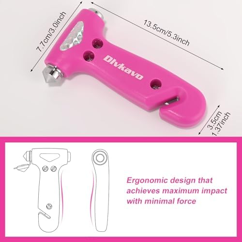 Window Breaker, 3-in-1 Emergency Escape Tool - Image 4