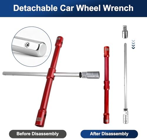 Universal 4 Way Lug Wrench - Image 5