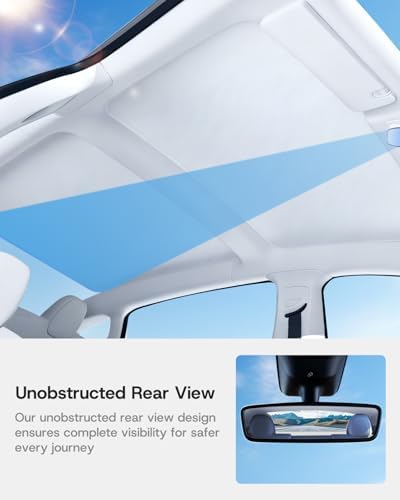 2026 Upgrade Sunshade Roof for Tesla Model 3 2021-2026, 1:1 Fit Heat Insulation - Image 5