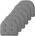Sweet Home Collection Chair Cushion Memory Foam Pads Tufted Slip Non Skid by SweetHomeCollection