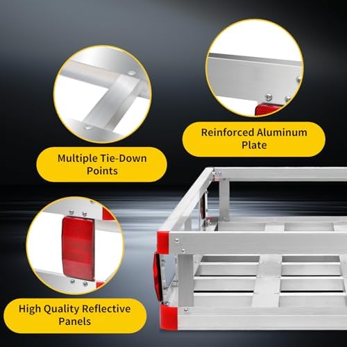 MaxxHaul 70108 Aluminum Cargo Carrier - Image 5