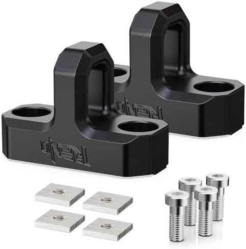 RENO Tie Down Anchor, Aluminum T-Track Rail Cleats Compatible by RENO