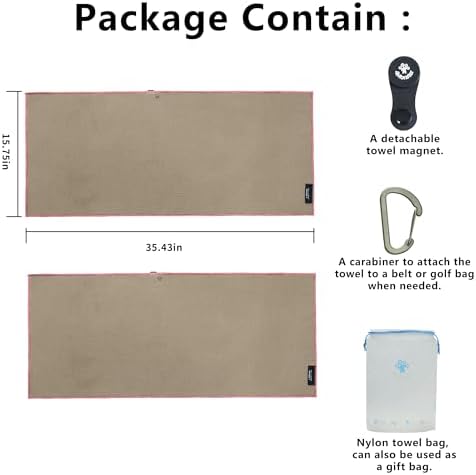 4Monster Golf Towels 2-Pack - Image 4