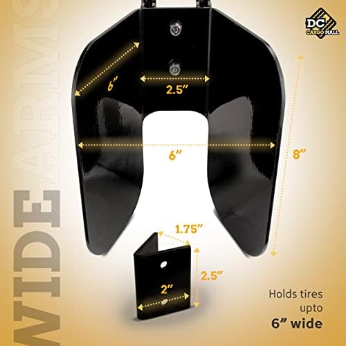 DC Cargo Mall 4-Pack, Motorcycle E-Track Wheel Chock - Image 5
