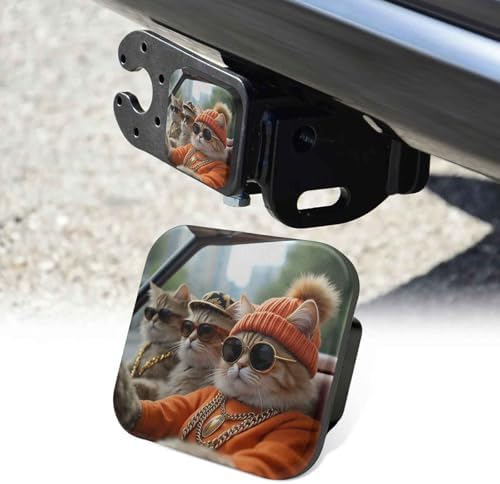 Rich Cats Tow Hitch Covers Heavy Duty Rubber Trailer Hitch Cover 2" Receiver by Unknown
