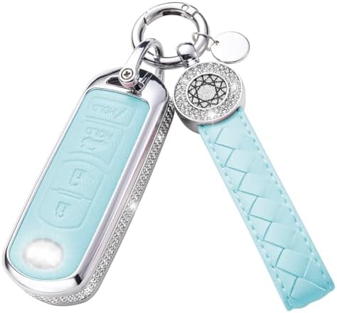 for Mazda Key Fob Cover with Keychain by Unknown