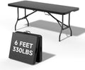 Heavy Duty Folding Table, Sturdy Portable Foldable Table by OrtusCollective