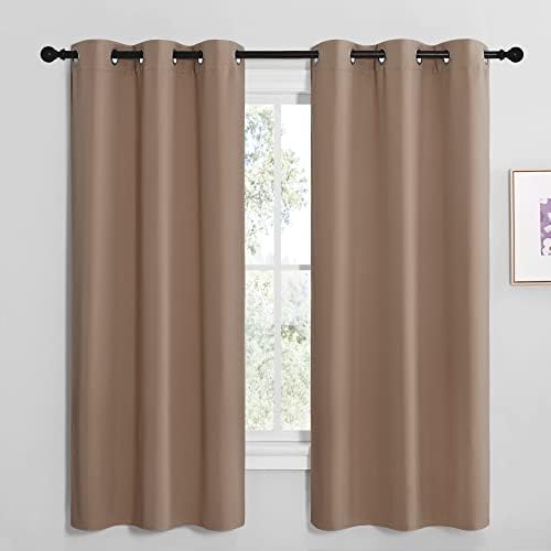 NICETOWN Cappuccino Blackout Curtains by NICETOWN